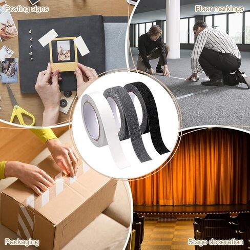 شريط إصلاح تجليد الكتب 3 لفات من AHANDMAKER، شريط تجليد الكتب PVC 3 ألوان، شريط إصلاح الكتب 0.94 بوصة × 5.47 ياردة، مادة ربط الكتب لتعزيز أشواك الكتب وإصلاح الكتب القديمة in Saudi Arabia
