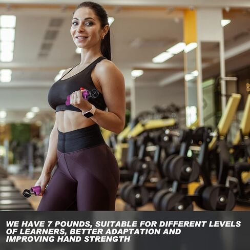 7 Set Grip Strength Trainer 50-350lb Metal Hand Grip Strengthener Non Slip Heavy Duty Fitness Grippers Resistance Forearm Exerciser Finger Rehabilitation Muscle Building Gym in Saudi Arabia
