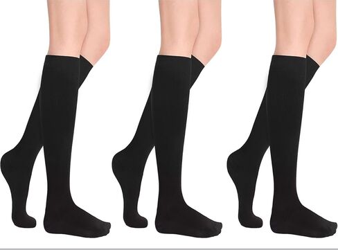 3 Pairs Compression Socks for Women & Men Best for Medical,Nursing,Running,Travel Circulation Socks in Saudi Arabia