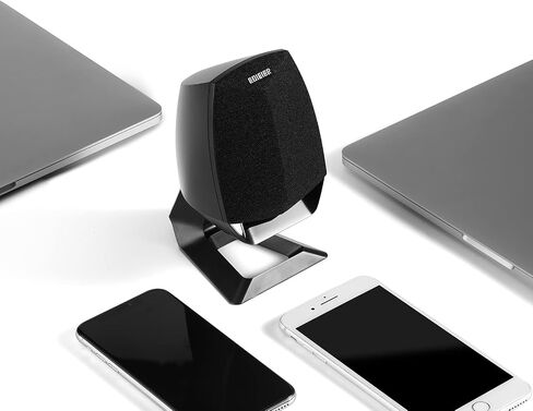 نظام سماعات كمبيوتر متعدد الوسائط من Edifier M201BT مع مضخم صوت، صوت كامل النطاق، طاقة ذروة 68 وات، صوت جهير قوي، بلوتوث 5.0 ومدخل Aux، جهاز كمبيوتر/تلفزيون/هاتف ذكي/جهاز لوحي/مشغل موسيقى in Saudi Arabia
