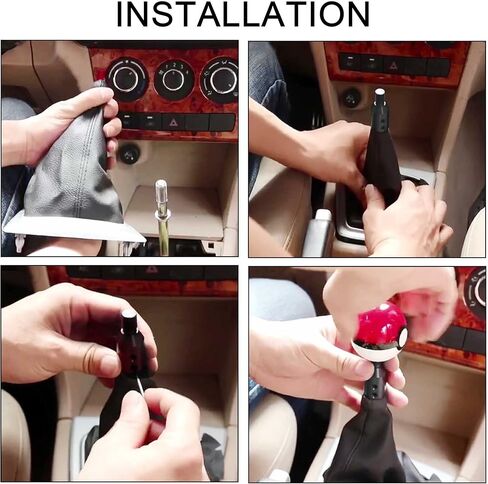 TOMALL Universal Aluminum Shift Knob Adapter M12X1.25 for Non Threaded Shifter Car Adapter Accessories Compatible with BMW Mini etc. (Black) in Kuwait