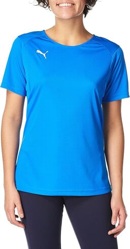 PUMA Women's Liga Training Jersey, Electric Blue Lemonadepuma White, S in Saudi Arabia