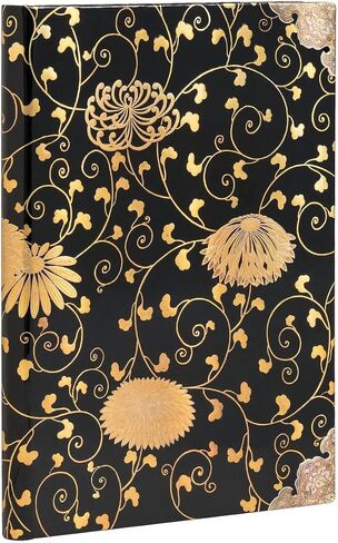 Paperblanks | Karakusa | Japanese Lacquer Boxes | Hardcover | Midi | Lined | Elastic Band Closure | 144 Pg | 120 GSM in Saudi Arabia