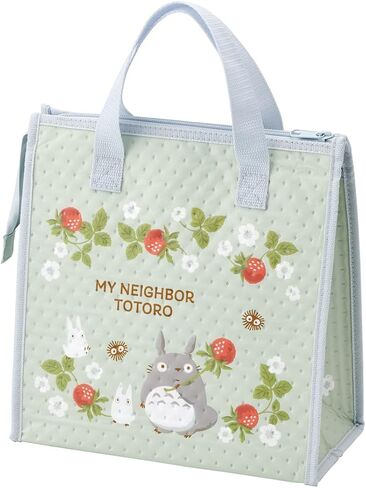 Skater My Neighbor Totoro Thermal Insulated Lunch Bag with Zip Closure - Rasberry in Saudi Arabia