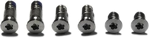 براغي حافظة سفلية جديدة (Pentalobe P5) 6 قطع بديلة لجهاز MacBook Pro 13 بوصة A1708 A2159 A2338 2016-2020 Year (رمادي فضائي) in Saudi Arabia