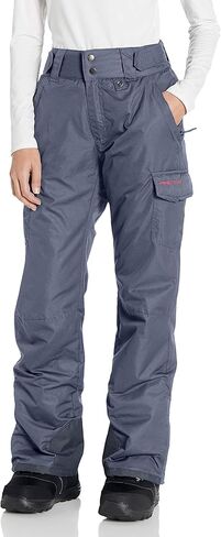 Arctix Women's Snow Sports Insulated Cargo Pants, Steel, Medium/27" Inseam in Saudi Arabia