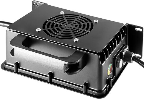 شاحن بطارية ليثيوم 1500 وات 48V20A 58.4 فولت 20 أمبير 16S LiFePo4 3-Pin مقبس مستدير عربات الجولف لنادي السيارات in Kuwait