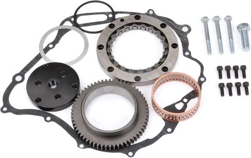 MITZONE One-Way Starter Clutch Update Kit with Bolts Replaces for 1999-2009 Yamaha V-Star Vstar 1100 Kit XVS1100 Part Number 99999-03908-00 in Saudi Arabia