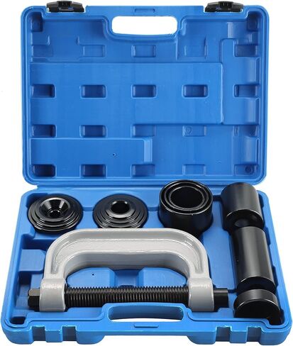 ATPEAM Ball Joint Service Tool | Heavy Duty Ball Joint Press & U Joint Removal Tool Kit with 4wd Adapters, for Most 2WD and 4WD Cars and Light Trucks in Kuwait