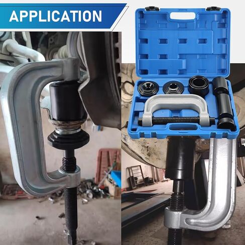 ATPEAM Ball Joint Service Tool | Heavy Duty Ball Joint Press & U Joint Removal Tool Kit with 4wd Adapters, for Most 2WD and 4WD Cars and Light Trucks in Kuwait