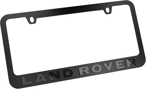 إطار لوحة ترخيص أسود لسيارة لاند روفر in Kuwait