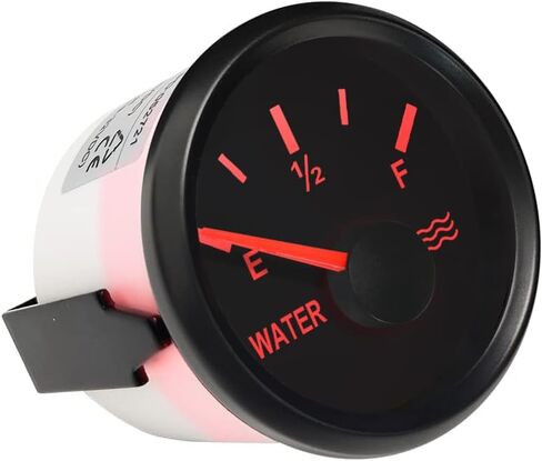 ELING Auto Boat Water Level Tank Gauge Meter 240-33 ohm Signal 2"(52mm) with Backlight in Saudi Arabia
