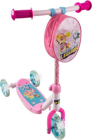 PlayWheels PAW Patrol Skye 3-Wheel Kids Leaning Scooter with Accessory Pouch in Kuwait