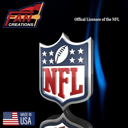 صينية خشبية لملعب كرة القدم دالاس كاوبويز NFL من Fan Creations - خادم شعار الفريق المزخرف مع مقابض للطعام والشراب - للترفيه في يوم اللعبة أو منظم الطاولة - أظهر فخر رعاة البقر الخاص بك in Saudi Arabia