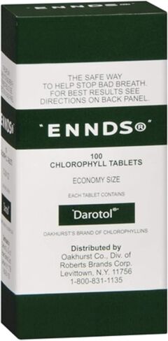 Tabs Bad Breath Remedy Chlorophyll Tablets, 100 Count in Saudi Arabia