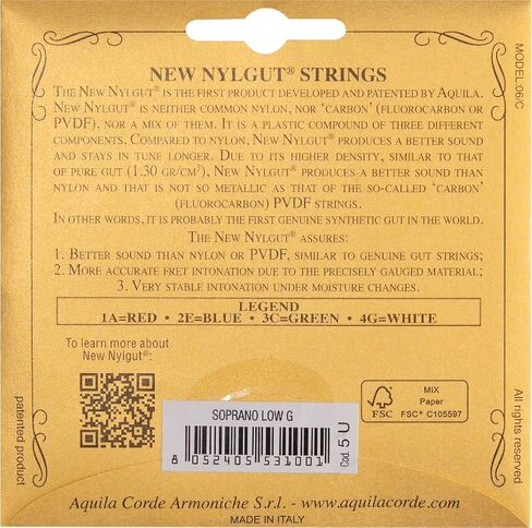 Aquila 30U Soprano GDAE Nylgut Ukulele Strings in Saudi Arabia
