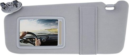 واقي الشمس من الجانب الأيسر للسائق متوافق مع 2007 2008 2009 2010 2011 Toyo-ta Camry وCamry Hybrid بدون فتحة سقف يحل محل الطراز 74320-06780-B0 (رمادي) in Kuwait