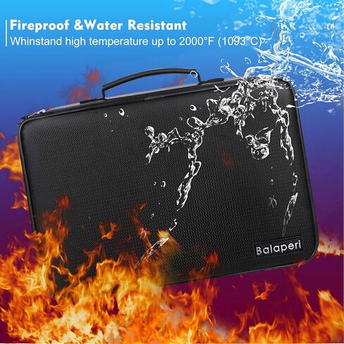 حقيبة تخزين منظم البطارية، حقيبة آمنة مقاومة للحريق مع قفل، حامل بطارية مقاوم للانفجار مع جهاز اختبار BT-168 - يحمل أكثر من 220 بطارية بأحجام مختلفة (البطاريات غير متضمنة) in Kuwait