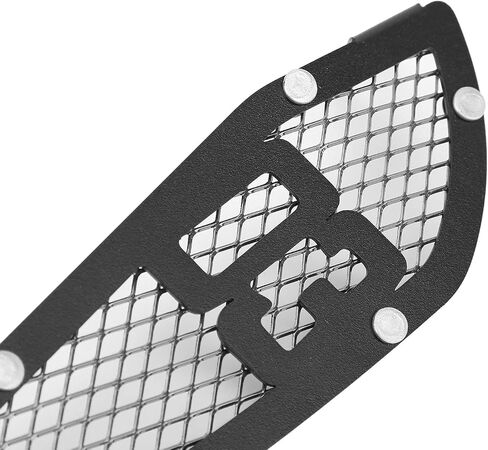 Fuel Tank Side Guard, Fydun 2pcs Motorcycle Fuel Tank Air Intake Trim Aluminum Replacement for MT03 2020‑2021(Black) in Saudi Arabia