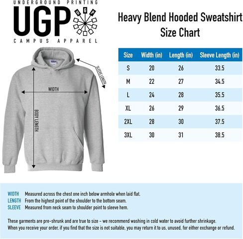 UGP Campus Apparel NCAA Officially Licensed College - University Team Color Athletic Arch Hoodie in Kuwait