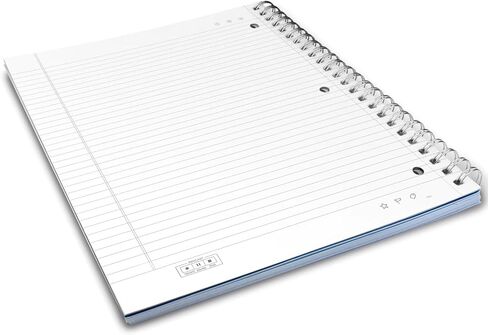 Livescribe 8.5 x 11 دفتر ملاحظات فردي رقم 1-4 (4 عبوات) وعبوات حبر Echo 2 Smartpen، نقطة متوسطة، 5 عبوات، أسود in Saudi Arabia
