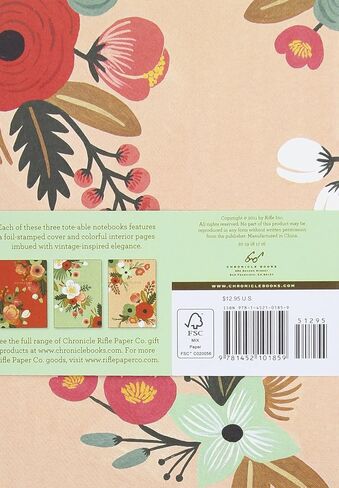 Botanicals Notebook Collection: (Floral Notebook Sets, Diary Notebooks, Paperback Notebooks) in Saudi Arabia