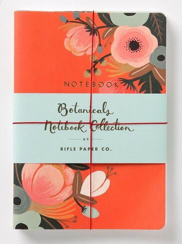 Botanicals Notebook Collection: (Floral Notebook Sets, Diary Notebooks, Paperback Notebooks) in Saudi Arabia