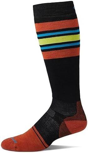 Smartwool Snowboard Targeted Cushion Strip إضافي يمتد فوق ربلة الساق باللون الأسود MD (حذاء رجالي 6-8.5) in Saudi Arabia