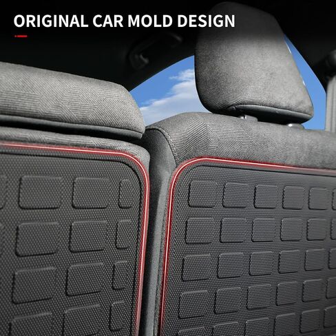 Xipoo Cargo Liner Compatible with 2016-2022 Honda Pilot Rear Backrest Mat Back Seat Protector Replacement for 2016 2017 2018 2019 2020 2021 2022 Honda Pilot Accessories (2nd Backrest Mat) in Saudi Arabia