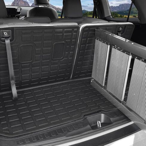 Xipoo Cargo Liner Compatible with 2016-2022 Honda Pilot Rear Backrest Mat Back Seat Protector Replacement for 2016 2017 2018 2019 2020 2021 2022 Honda Pilot Accessories (2nd Backrest Mat) in Saudi Arabia