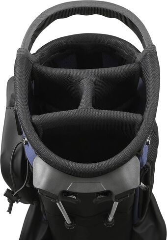 Mizuno BR-D2 Golf Carry Bag | 4 Way Top Cuff | 2 Full Length Dividers | Dual Shoulder Straps | Manual Open/Close Mini Stand Legs | Detachable Mod Pouch in Saudi Arabia