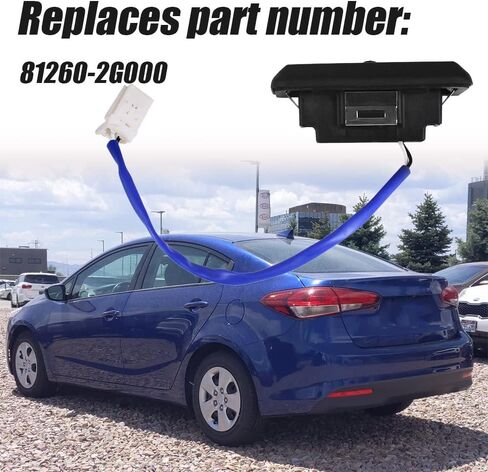 مفتاح الباب الخلفي للباب الخلفي يناسب 2017 2018 Kia Forte EX LX S 2.0L L4 - الغاز يستبدل 81260-2G000 in Saudi Arabia