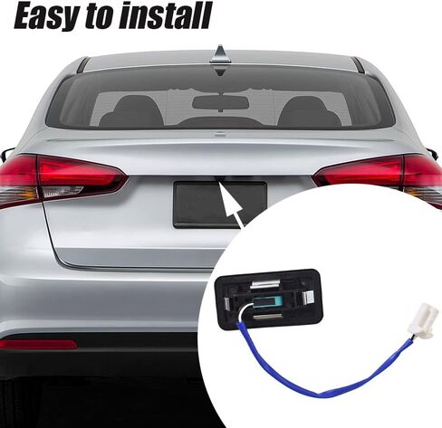 مفتاح الباب الخلفي للباب الخلفي يناسب 2017 2018 Kia Forte EX LX S 2.0L L4 - الغاز يستبدل 81260-2G000 in Saudi Arabia