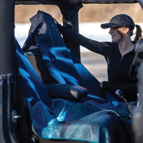Sprints Athletic Running Towel, Full-Sized, Car Seat Cover - Performance Microfiber… (Boris's Aurora Light Show) in Saudi Arabia