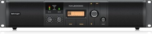 مضخم طاقة NX3000D 3000 وات خفيف الوزن للغاية للتحكم في DSP، حزمة مع كابل XLR بطول 15 بوصة in Saudi Arabia