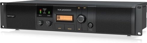 مضخم طاقة NX3000D 3000 وات خفيف الوزن للغاية للتحكم في DSP، حزمة مع كابل XLR بطول 15 بوصة in Saudi Arabia