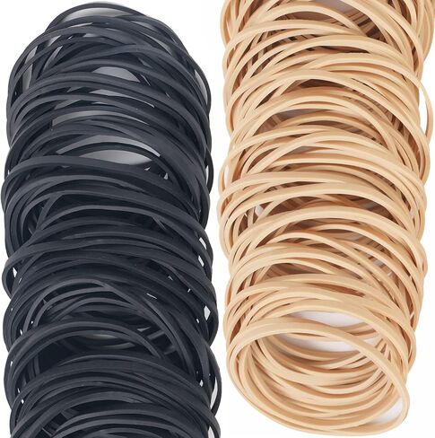 Rubber Band Ball #33 rubber bands Black 2 Pack ball About 260pcs elastic Bands for Office School Home Strong Elastic Band Loop Office Supplies rubber bands size 33 in Saudi Arabia