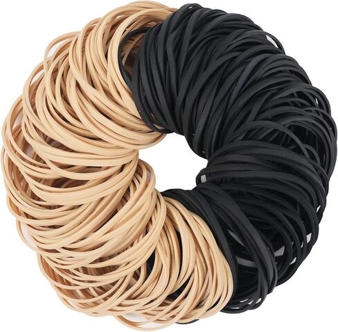 Rubber Band Ball #33 rubber bands Black 2 Pack ball About 260pcs elastic Bands for Office School Home Strong Elastic Band Loop Office Supplies rubber bands size 33 in Saudi Arabia