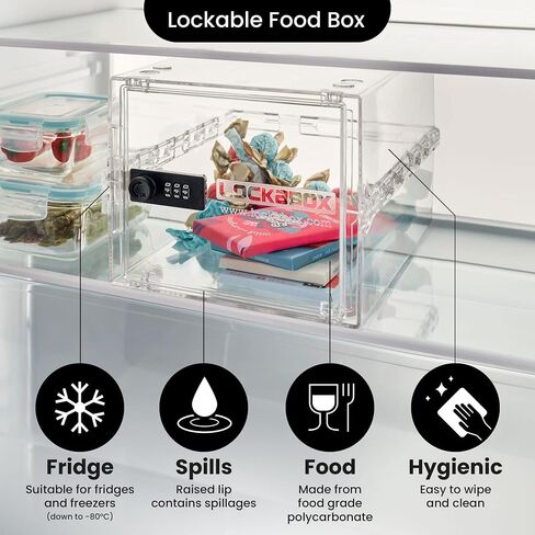 حزمة الأعمال Lockabox One™ | 6 عبوات | صندوق قفل للرعاية الصحية والمكاتب والعيادات والمدارس (كريستال) in Kuwait