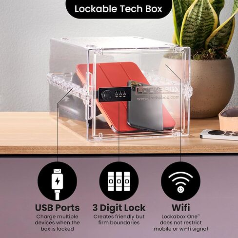 حزمة الأعمال Lockabox One™ | 6 عبوات | صندوق قفل للرعاية الصحية والمكاتب والعيادات والمدارس (كريستال) in Kuwait