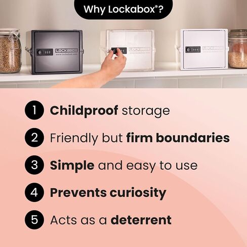 حزمة الأعمال Lockabox One™ | 6 عبوات | صندوق قفل للرعاية الصحية والمكاتب والعيادات والمدارس (كريستال) in Kuwait