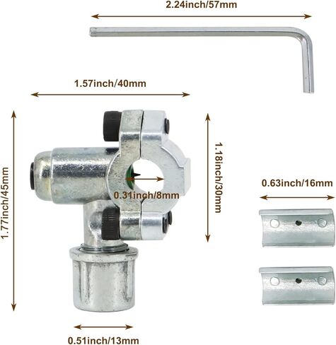 6 قطع BPV31 رصاصة ثقب الحنفية صمام خط الصنبور مجموعات صمامات، متوافقة مع 1/4"، 5/16"، 3/8" أنابيب القطر الخارجي، استبدال AP4502525، BPV31D، GPV14، GPV31، GPV38، GPV56، MPV31 in Kuwait