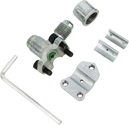 6 قطع BPV31 رصاصة ثقب الحنفية صمام خط الصنبور مجموعات صمامات، متوافقة مع 1/4"، 5/16"، 3/8" أنابيب القطر الخارجي، استبدال AP4502525، BPV31D، GPV14، GPV31، GPV38، GPV56، MPV31 in Kuwait