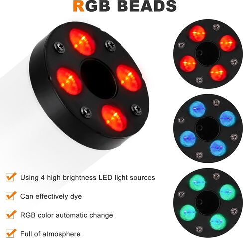 JIAWANSHUN LED CO2 Jet Machine، RGB CO2 محمول الناسف، CO2 Cryo Cannon Gun، مسدس ضباب CO2 محمول لحفلات الزفاف، الهالوين، الحفلات الليلية DJ وتأثير المسرح in Kuwait