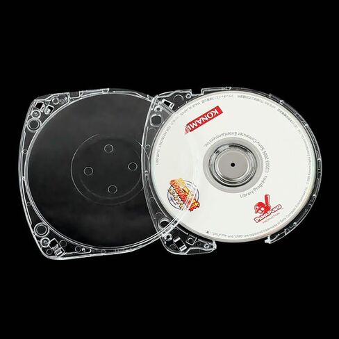 Junsi 10pcs Replacement UMD Game Discs Shell Clear Storage Case Compatible with Sony PSP 1000/PSP 2000/PSP 3000 UMD in Saudi Arabia