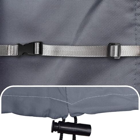 Boat Folding Seat Cover, 420D Waterproof Fishing Chair Cover, Fixed with Buckle Captain's Chair Cover, Protect Your Boat seat Cover Outdoors, 20" L x 19" W x 14" H Black in Saudi Arabia