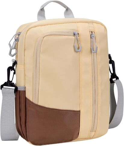 Crossbody Bag for iPad 9-11", Padded Tablet Sleeve, 5 Pockets in Saudi Arabia