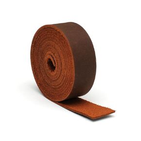 Leather Strap, Crazy Horse Leather Strip, Handcrafted Leather Cord, Natural Leather Strap for Belt, Collar and Watch Straps, Brown, Medium
