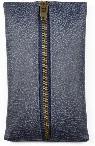 Pocket Tissue Holder with Zipper Enclosed Small Size Leather Travel Tissue Pouch for Purse (White) in Kuwait