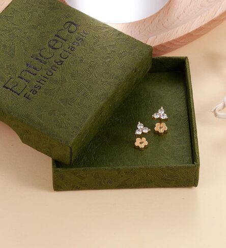 Flat Back Stud Earrings for Girls Women 14K Gold Plated Cartilage Stud Earrings 20G Hypoallergenic Surgical Steel Silver Snake Screw Back Nap Earrings Studs in Kuwait